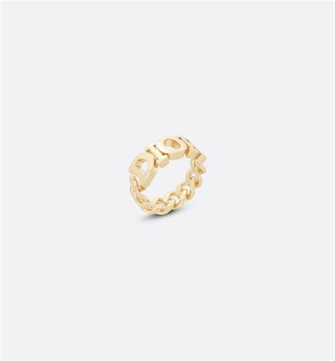 dior ring gold womens
